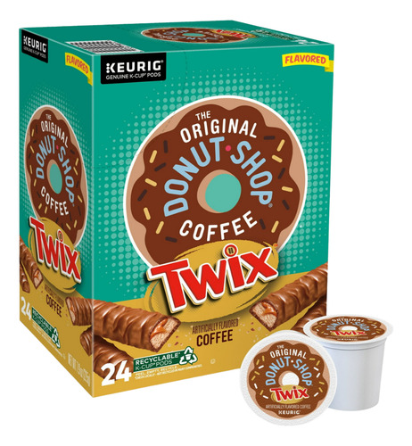 Cápsulas De Café The Original Donut Shop Twix, 24 Uds.