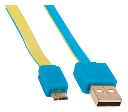 Cable Adaptador De Carga De Usb A Usb-micro 1.8 Mts