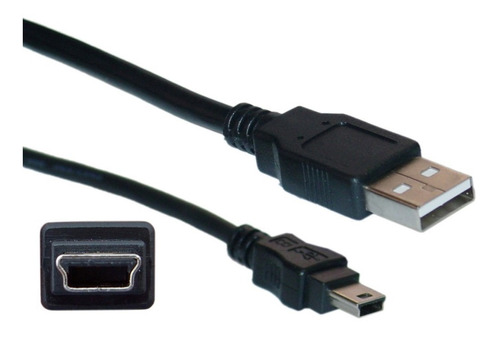 Cable Mini Usb A Usb De 80 Cm (10 Unid) Nuevos Envio Gratis