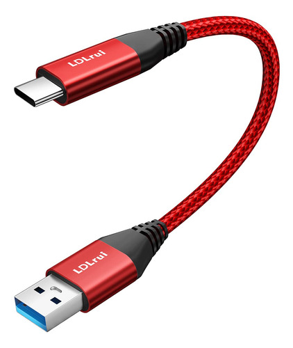 Cable Usb C Corto De Transferencia De Datos De Alta Velocida