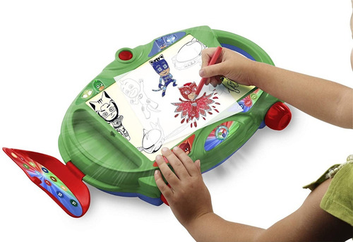 Pjmask Caja Luz Dibujo Lightbox Catboy Gekko 30 Dibujos