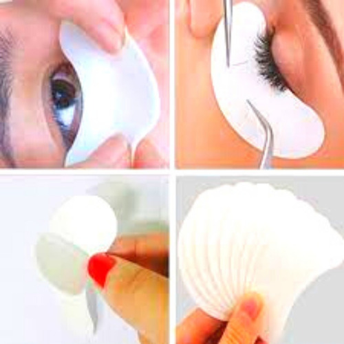 Imagem 3 de 7 de 10 Pares Alongamento Protetor Cilios Adesivo Gel Palpebras