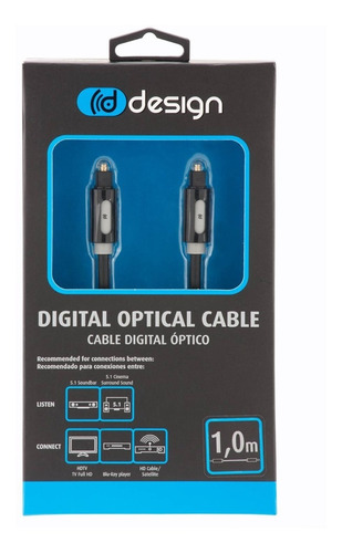 Cable Digital Óptico 1 Mt Design Precio Oferta