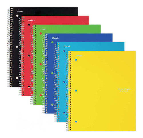 Cuaderno Profesional Five Star 100 Hojas, Cuadro Chico- 1 Pz