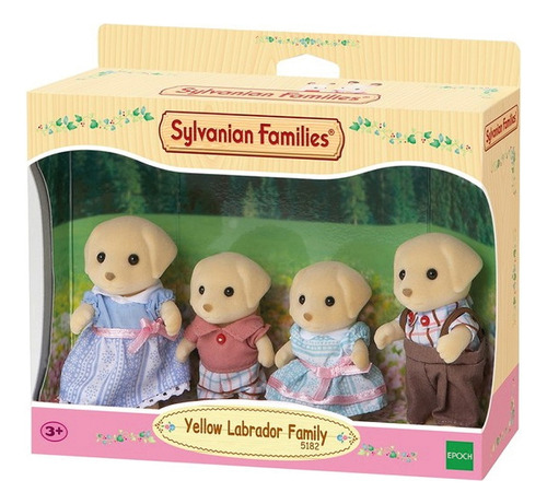 Sylvanian Families Familia Perro Labrador