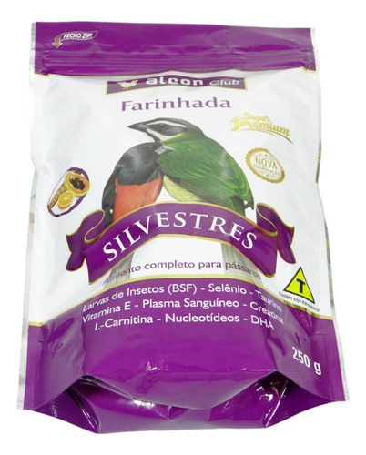 Alcon Club Farinhada Silvestres 250g Super Premium Kit Com 6