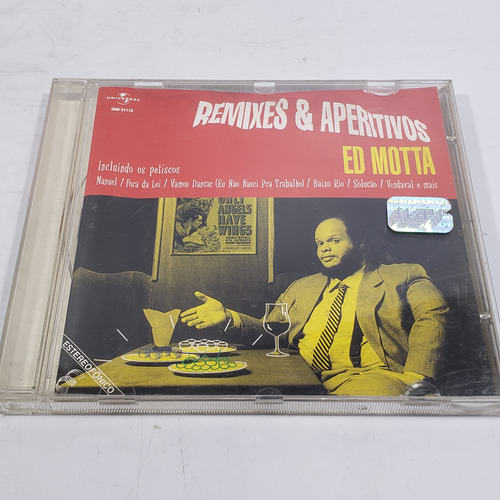 Cd Remixes & Aperitivos - Ed Motta (Usado)