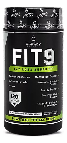 Suplemento En Cápsulas Sascha Fitness  Fit 9 Vitamina C 