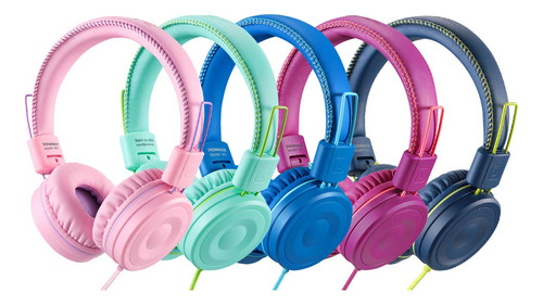 Fones De Ouvido Infantis Powmee M1 Fone De Ouvido Com Fio Do