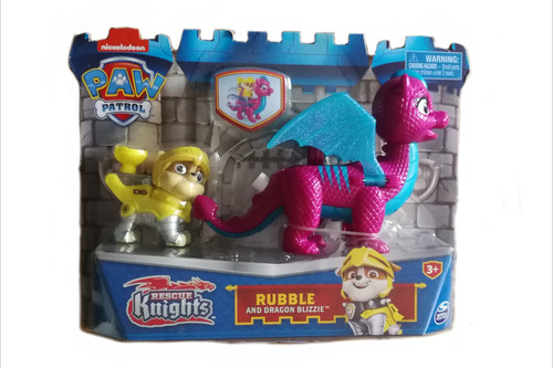 Paw Patrol Rubble Y Dragon Blizzie Spin Master