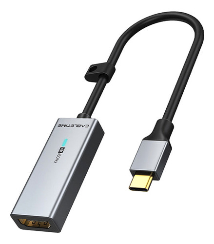 Adaptador Usb C Macho Para Hdmi Fêmea 4k 60hz 15cm Cabletime