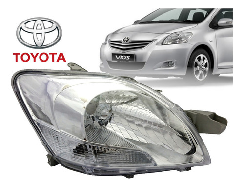 Faro Para Toyota Yaris 2008 Belta / Derecho