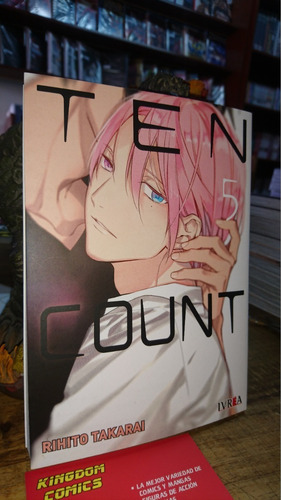 Yaoi. Ten Count. Tomos 5 Y 6. Editorial Ivrea. Argentina.