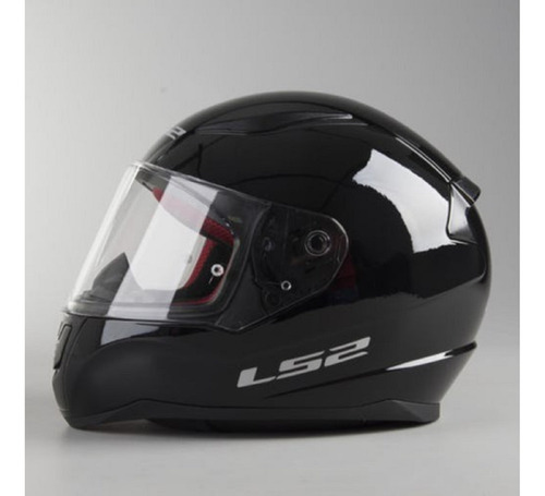 Imagen 4 de 8 de Casco Integral Ls2 Rapid Para Moto Negro Mate Seguridad Euro