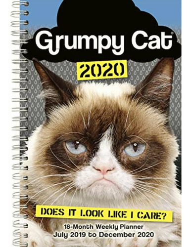 2020 Grumpy Cat 18-month Weekly Planner: By Sellers