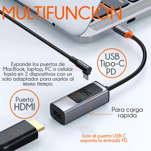 Hub Usb C Mcdodo Adaptador Multipuerto Hdmi 8k Pd 100w 5gbps