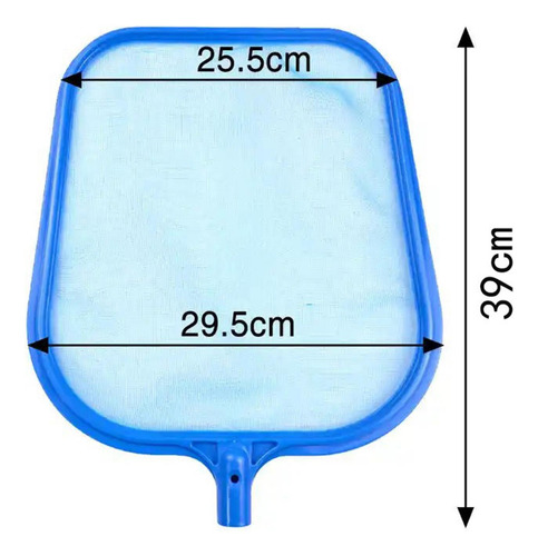 Acessório Multiuso Pool Leaf Rake Skimmer Mesh Net