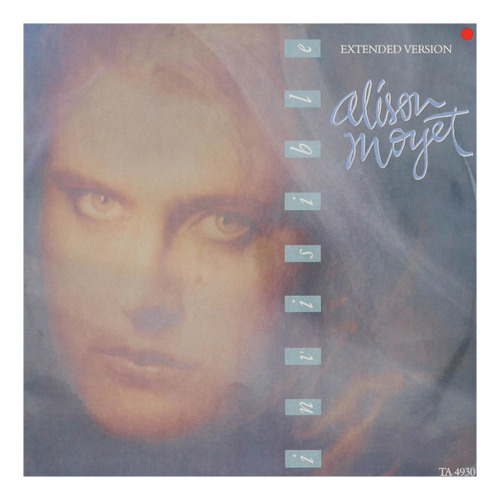 Alison Moyet - Invisible (extended Version) 12  Maxi Single 