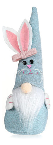 Adorno Escandinavo De Peluche Con Diseño De Gnomo Conejito (