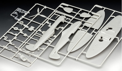 Kit para ensamblar aviones Revell Spitfire Mk.II 1/48 34 piezas 03959