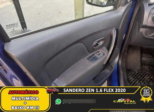 Imagem 12 de 14 de Renault Sandero Zen 1.6 Cvt 2020