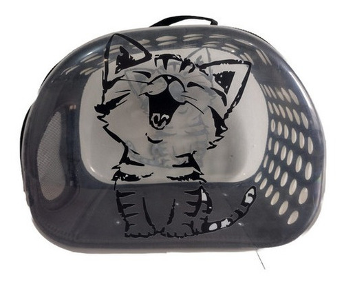 Imagen 4 de 4 de Maleta Morral Cargador Maletín Guacal Mascota Transparente