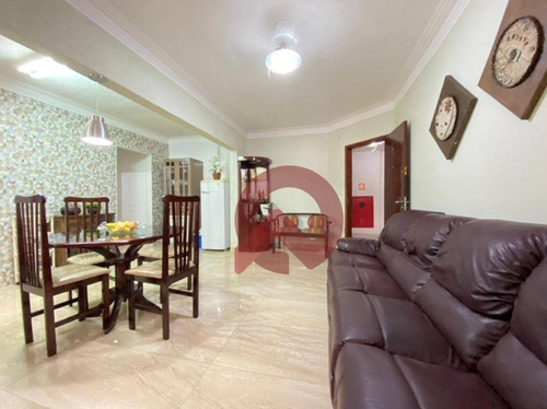 Imagem 5 de 15 de Apartamento Com 1 Dormitório À Venda, 57 M² Por R$ 218.000 - Vila Guilhermina - Praia Grande/sp - Ap3434