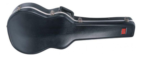 Estojo rígido Stagg para guitarra Dreadnought/Docerola, cor preta
