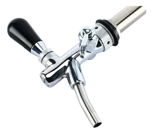 Torneira De Bico Longo Para Barril De Cerveja, Com Fluxo
