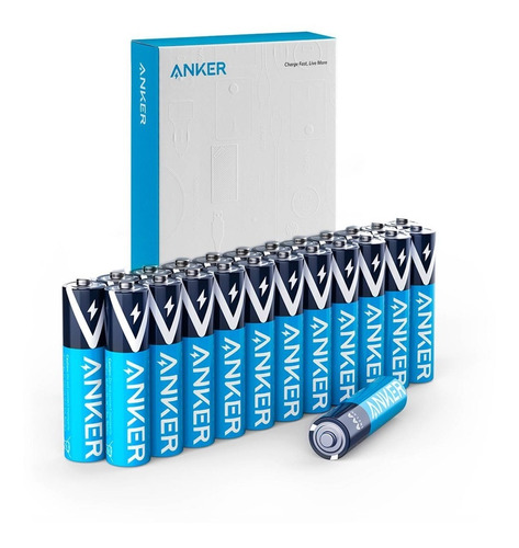 Pilas Alcalinas Aaa 24-pack Anker