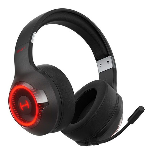 Auriculares inalámbricos para juegos Edifier G4s Hecate Led USB, negros