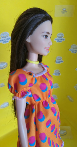 Barbie Fashinostas #160, Año 2020, Molde Olivia, Sin Caja (Usado)