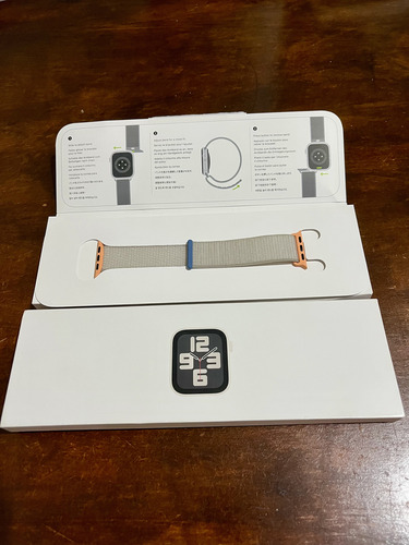 Apple Watch Se 2da. Generación Gps 40mm/starlight Beige Tela Beige Blanco Perla (Usado)