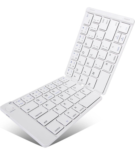 Teclado Plegable Con Bluetooth  Teclado Recargable De Tamañ