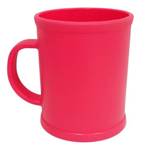 Imagen 2 de 8 de Taza Jarro Mug Nuva Plástico Reforzado 330 Ml X 1 Unidad