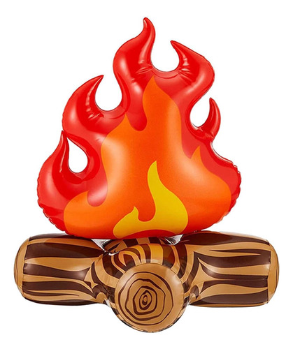 2 Outdoor Inflatable Campfire Set For Festive 2 Pcs