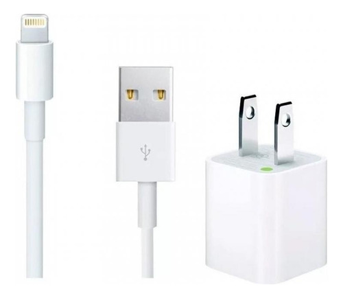 Cargador 2 Usb 2.1 Amp + Cable iPhone 5 6 7 Chacao