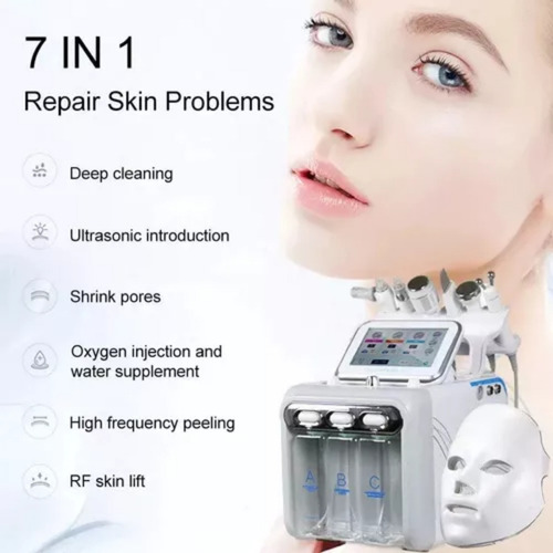 Pulsovital Hydroxy Facial: Dispositivo Facial Multifuncional Hydra 7 En 1