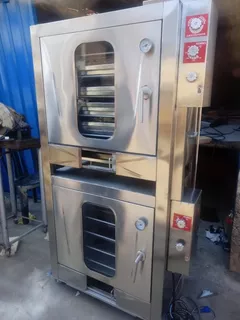 Horno A Dos Cuerpos Multiusoa En Acero Inox 304