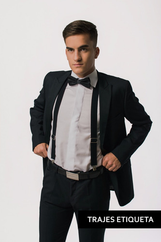 Imagen 2 de 5 de Smoking Saco+pantalon Elastizado