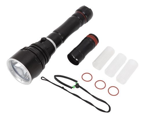 Linterna De Buceo Led, 4800 Lm, Ipx8, Impermeable, De 80 A 1