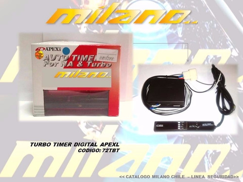 Turbo Timer Digital  Exelente Calidad Covercar