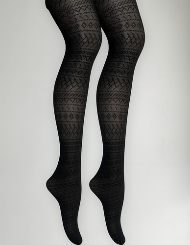 Pantimedia Fashion Mujer Josephine Multi Diseño Dorian Grey