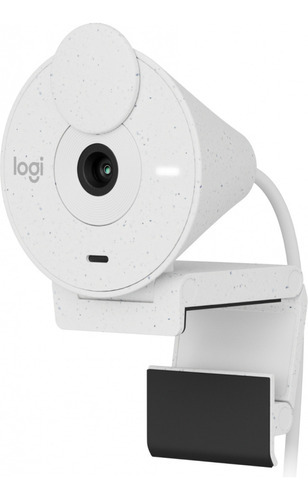 Webcam Logitech Brio 300 2mp 1920x1080 Pixeles Usb-c Color Blanco
