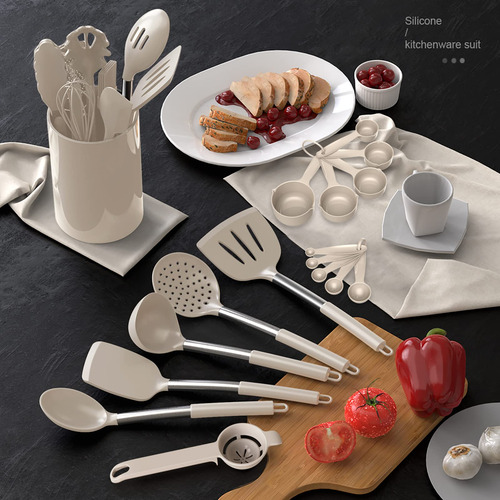 Juego De Utensilios De Cocina Oannao De Silicona Resistente