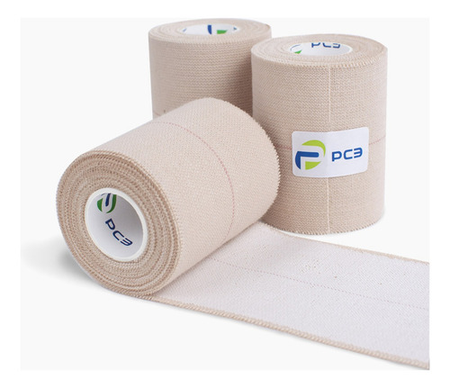 Venda Fisioplast - Simil Tensoplast - Cinta Deportiva - Pc3 Color Beige