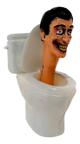 Figura Juguete Terror Taza Wc Skibidi Toilet Con Luz 