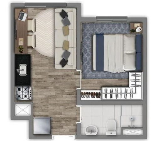 Imagem 12 de 17 de Apartamento À Venda No Bairro Vila Prudente - São Paulo/sp - O-17635-28862