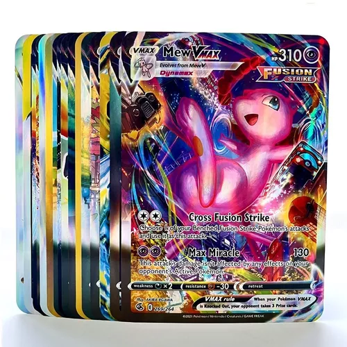 07 Cartas Pokemon Ultra Rara Nenhuma Repetida Original Copag