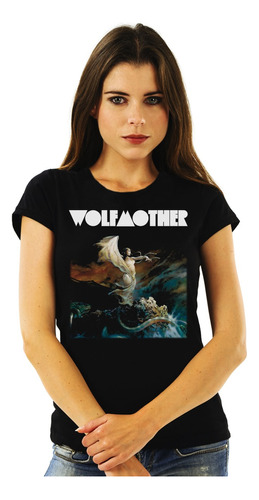 Polera Mujer Wolfmother Album 2005 Rock Abominatron